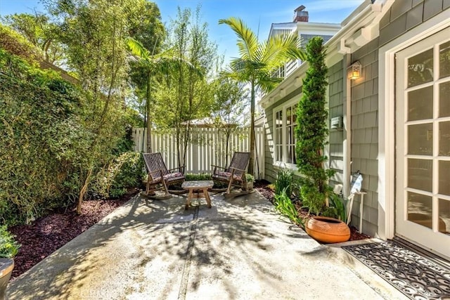 33972 Cape Cv, Dana Point, CA 92629 - view of patio with fence