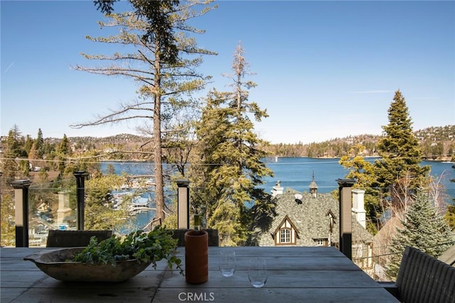property view of water