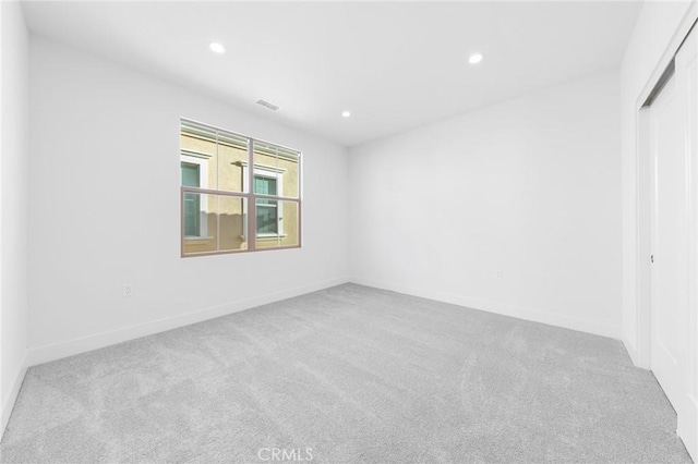 118 Sunnybank Blvd, Irvine, CA 92618 - unfurnished room with recessed lighting, carpet, visible vents, and baseboards
