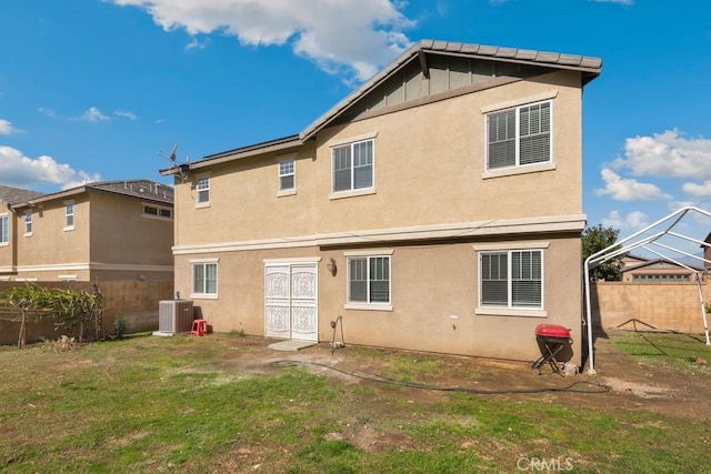 15793 Willow Dr, Fontana, CA 92337 - back of house with stucco siding