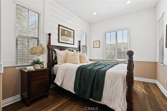 1711 Sonora Creek Ln, Lake Forest, CA 92610 - bedroom featuring dark wood finished floors, baseboards, and multiple windows