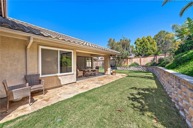 5649 Roane Dr, Oceanside, CA 92057 - view of yard with a patio area