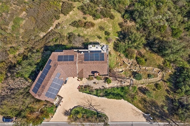 28061 Modjeska Grade, Modjeska Canyon, CA 92676 - view from above of property