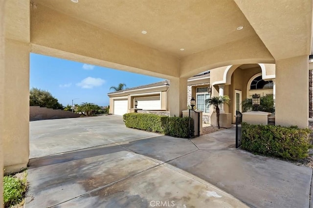 4195 Robby Cir, Corona, CA 92881 - view of patio featuring concrete driveway