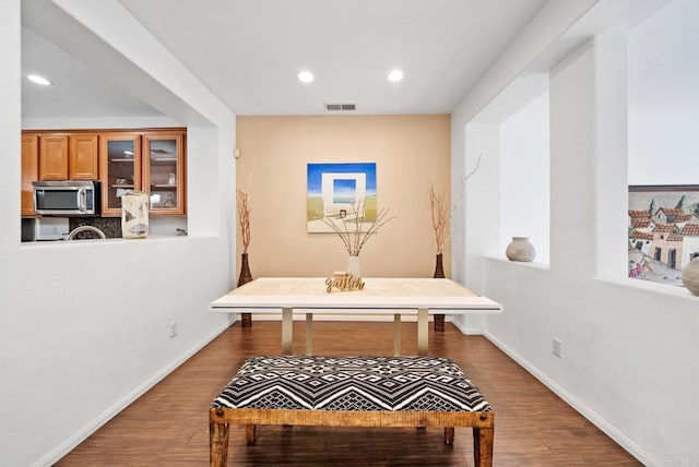13325 Via Constanza Unit 2, San Diego, CA 92129 - hall featuring wood finished floors and recessed lighting