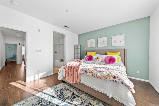 13325 Via Constanza Unit 2, San Diego, CA 92129 - bedroom featuring baseboards and wood finished floors