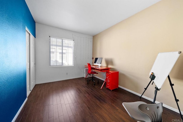 13325 Via Constanza Unit 2, San Diego, CA 92129 - office featuring hardwood / wood-style flooring and baseboards