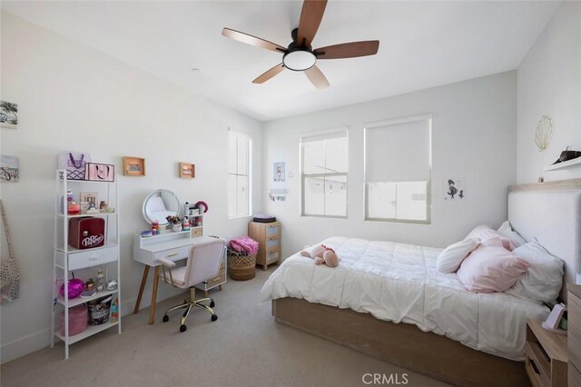 135 Bosal, Irvine, CA 92618 - bedroom featuring carpet floors and ceiling fan