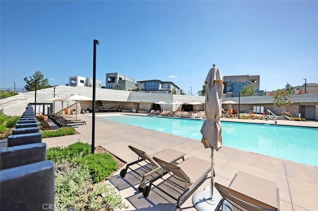 135 Bosal, Irvine, CA 92618 - community pool featuring a patio area