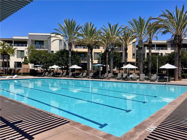1406 Rivington, Irvine, CA 92612 - view of swimming pool with a residential view