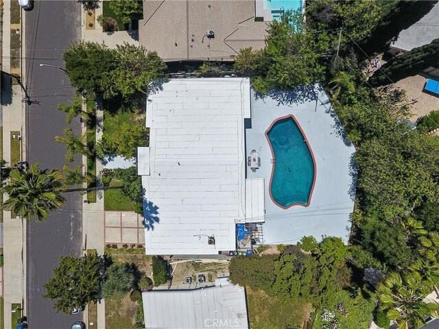 5115 Boda Pl, Woodland Hills, CA 91367 - view from above of property