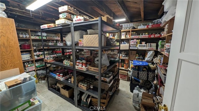 view of storage