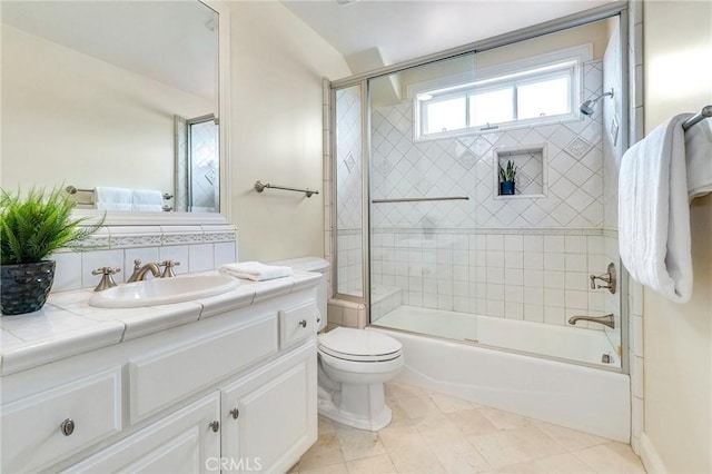 129 Via Waziers, Newport Beach, CA 92663 - bathroom with vanity, toilet, and bathtub / shower combination