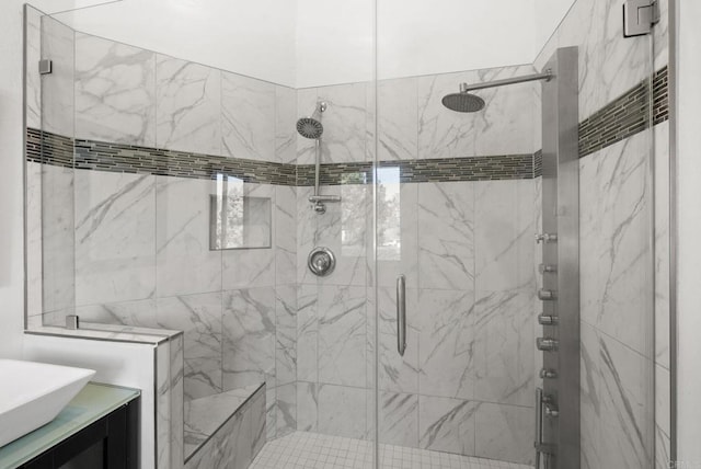 41910 Humber Dr, Temecula, CA 92591 - full bath with a shower stall and vanity