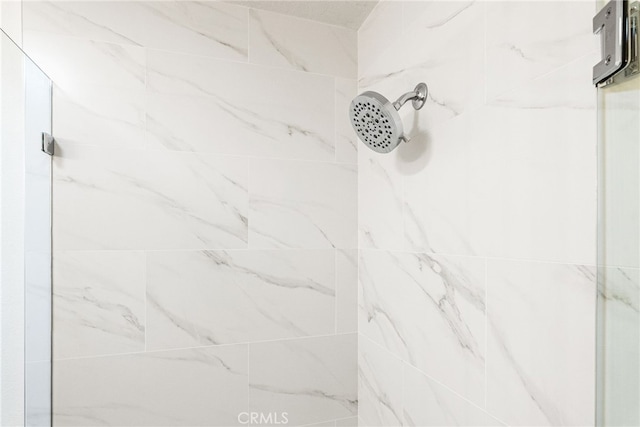 2392 Via Mariposa W Unit 3D, Laguna Woods, CA 92637 - bathroom view of a marble finish shower