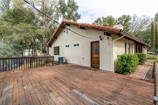 13155 San Antonio Rd, Atascadero, CA 93422 - deck featuring central AC unit