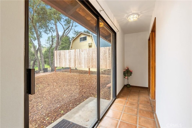 13155 San Antonio Rd, Atascadero, CA 93422 - entryway featuring tile patterned floors and baseboards