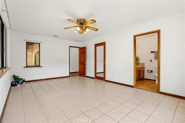 13155 San Antonio Rd, Atascadero, CA 93422 - empty room featuring ceiling fan and baseboards