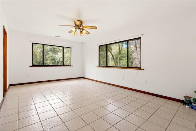 13155 San Antonio Rd, Atascadero, CA 93422 - unfurnished room featuring ceiling fan and baseboards