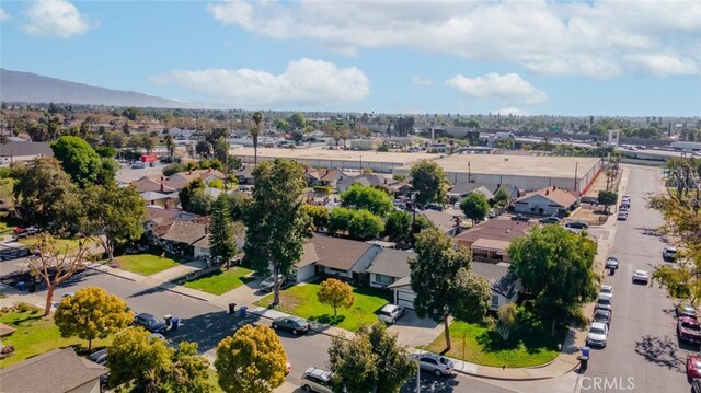 1936 Royalty Dr, Pomona, CA 91767 - bird's eye view with a residential view and a mountain view