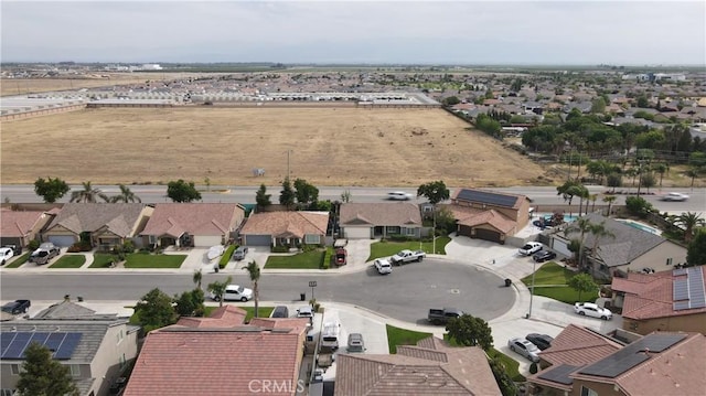 drone / aerial view featuring a residential view