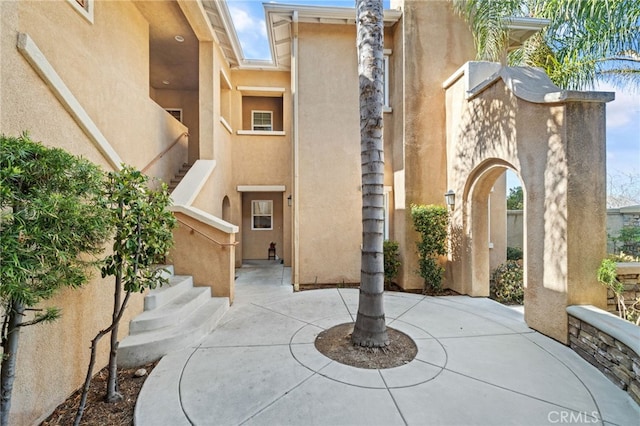exterior space featuring a patio