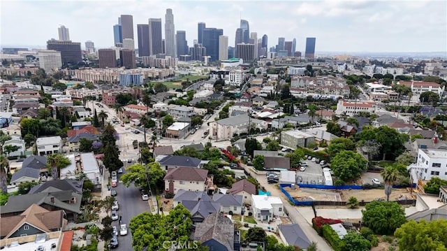 717-723 E Kensington Rd, Los Angeles, CA 90026 - aerial view of skyline