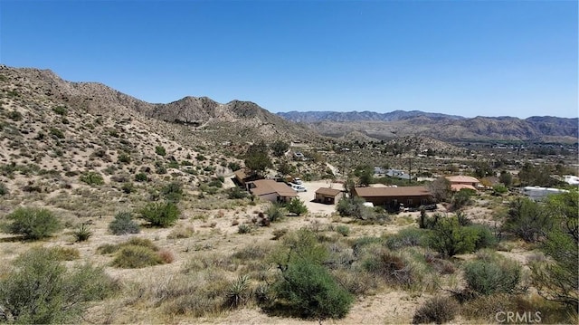 view of mountain feature