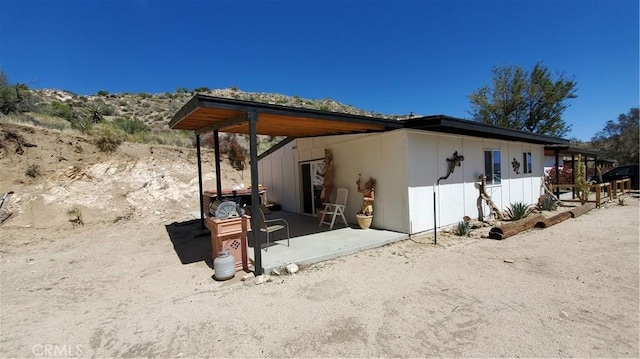 view of side of home