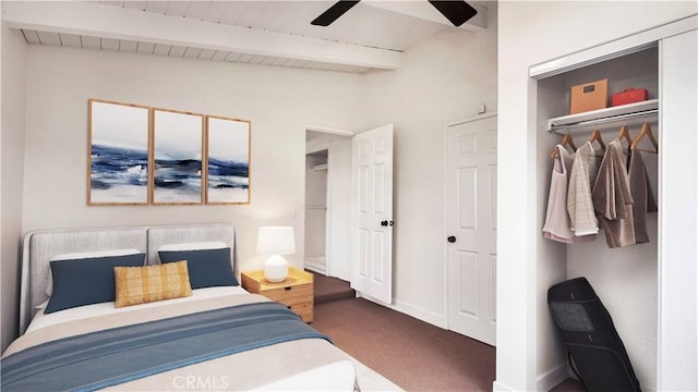 3317 Lees Ave, Long Beach, CA 90808 - carpeted bedroom featuring ceiling fan and baseboards