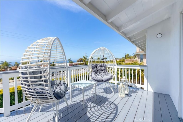 view of deck