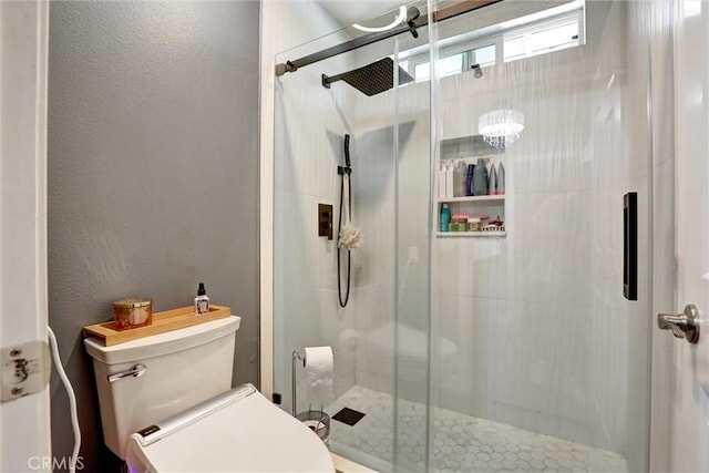 1610 Via Roma Cir, Corona, CA 92881 - full bath with a stall shower and a textured wall