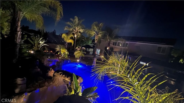 1610 Via Roma Cir, Corona, CA 92881 - view of pool at night