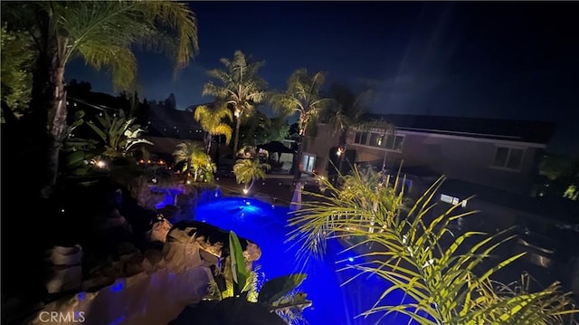 1610 Via Roma Cir, Corona, CA 92881 - view of pool at night