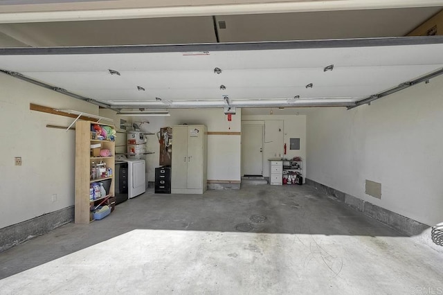 12534 Caminito Mira Del Mar, San Diego, CA 92130 - garage featuring washing machine and clothes dryer