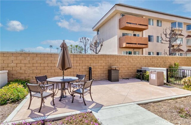 14161 Olivia Ct, La Mirada, CA 90638 - view of patio / terrace featuring fence