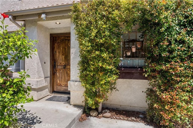 11891 Ramsdell Ct, San Diego, CA 92131 - property entrance with stucco siding