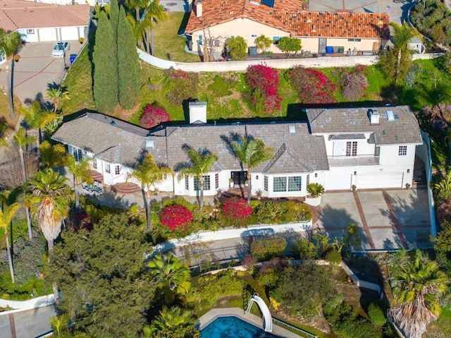 drone / aerial view