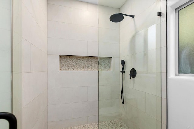 full bath with walk in shower