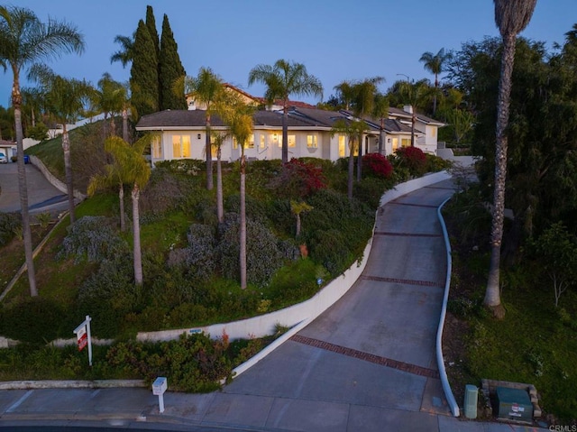 view of ranch-style house