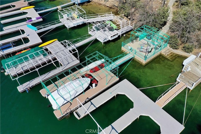 28019 N Shore Rd, Lake Arrowhead, CA 92352 - aerial view of a nearby body of water