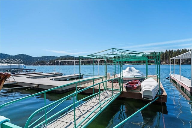 28019 N Shore Rd, Lake Arrowhead, CA 92352 - dock area with a water view