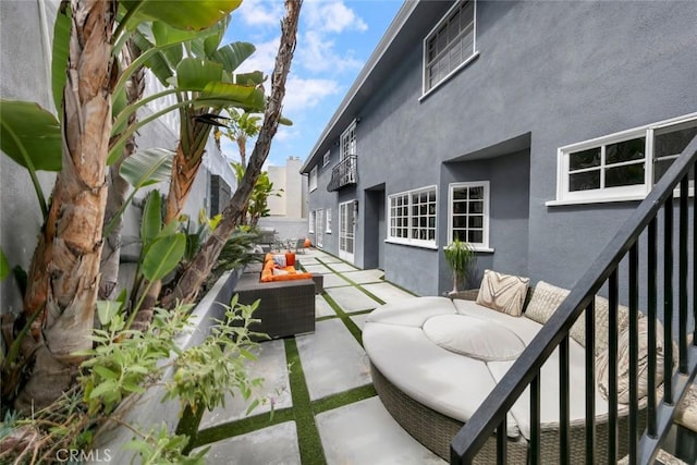 view of patio / terrace with outdoor lounge area