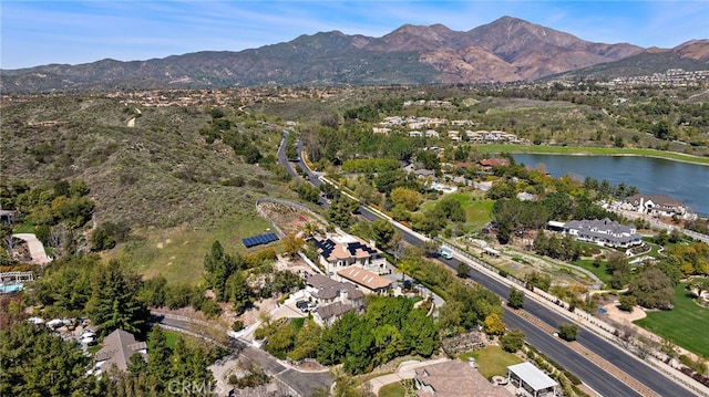 6 Via Presea, Coto De Caza, CA 92679 - aerial view of property and surrounding area with a water and mountain view