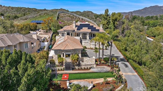 6 Via Presea, Coto De Caza, CA 92679 - aerial view of property's location with a mountain backdrop