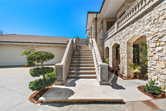 6 Via Presea, Coto De Caza, CA 92679 - view of home's community featuring stairway and concrete driveway