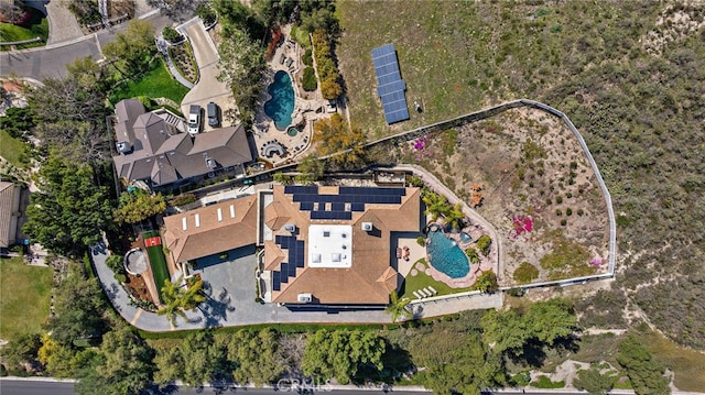 6 Via Presea, Coto De Caza, CA 92679 - aerial view of property's location with a pool