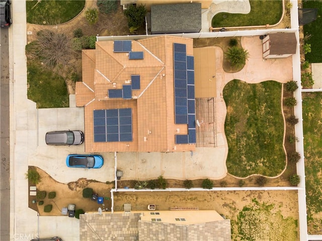 aerial view
