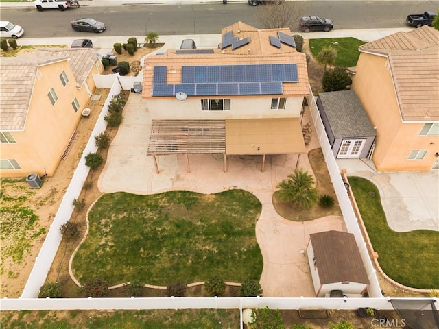 bird's eye view