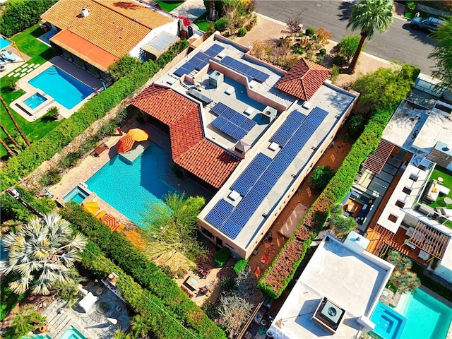 bird's eye view